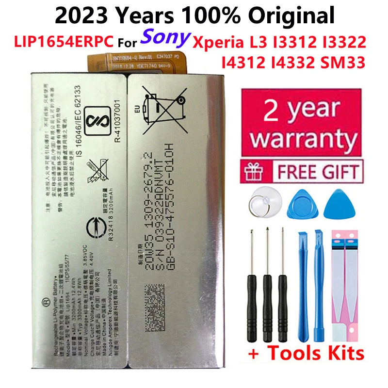 100% Original High Quality For Sony Xperia XA2 H3113 H4113 1309-2682 SNYSK84 LIP1654ERPC 3300mAh Batteries Battery+Tools Free
100% Original High Quality For Sony Xperia XA2 H3113 H4113 1309-2682 SNYSK84 LIP1654ERPC 3300mAh Batteries Battery+Tools Free