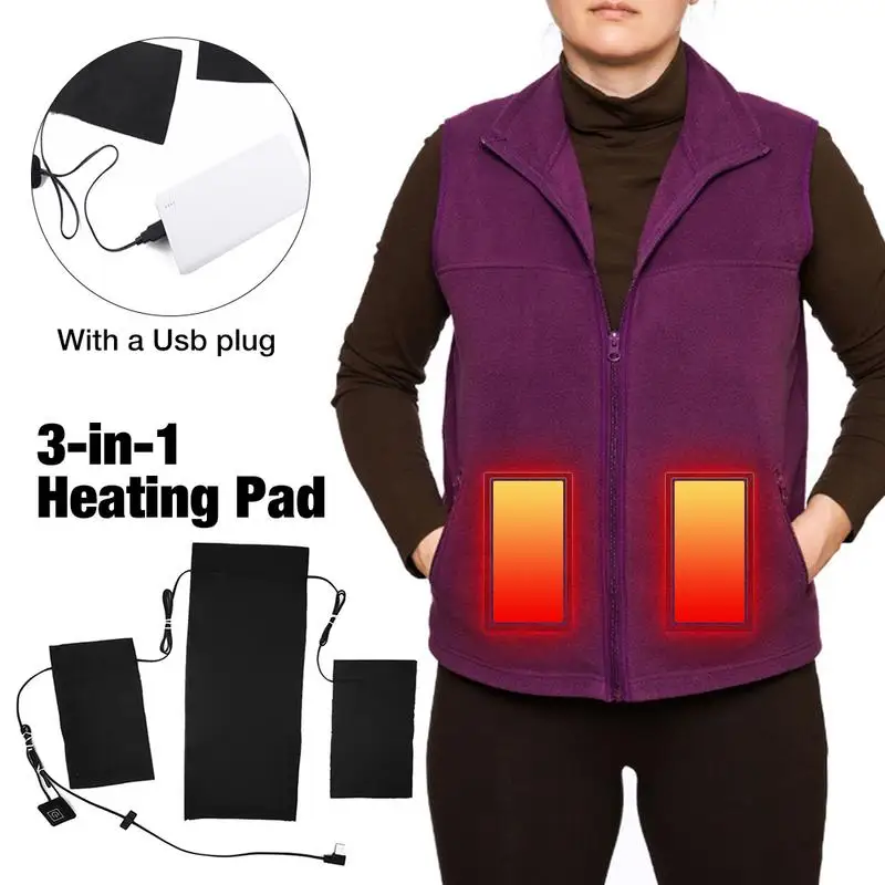 Cloth Heating Pad Electric Clothing Heating Pad Adjustable Waterproof Washable Keep Warm For Heating Clothes Vest In Winter
Cloth Heating Pad Electric Clothing Heating Pad Adjustable Waterproof Washable Keep Warm For Heating Clothes Vest In Winter