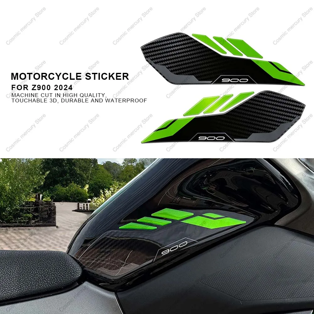 Набор наклеек для Kawasaki Z900 Z 900 2023 2024 аксессуары мотоциклов 3D наклейки из