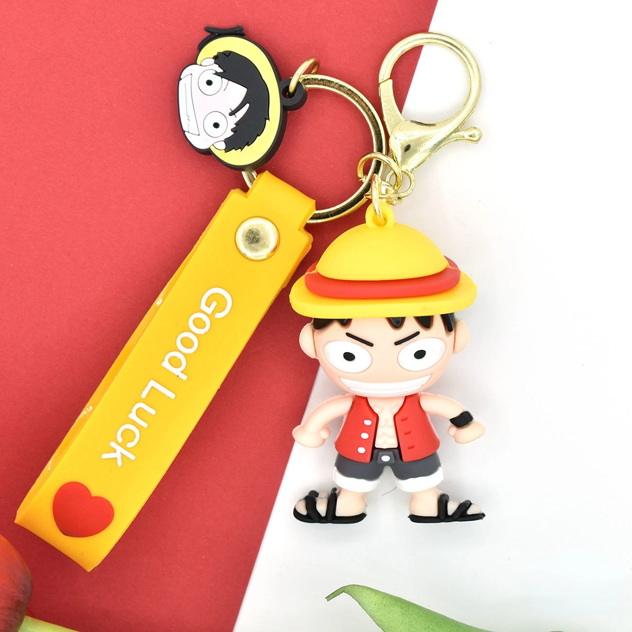 One Piece Cartoon Doll Keychain Luffy Chopper Pendant Personalized Creative Gift Student Schoolbag Accessories
One Piece Cartoon Doll Keychain Luffy Chopper Pendant Personalized Creative Gift Student Schoolbag Accessories
