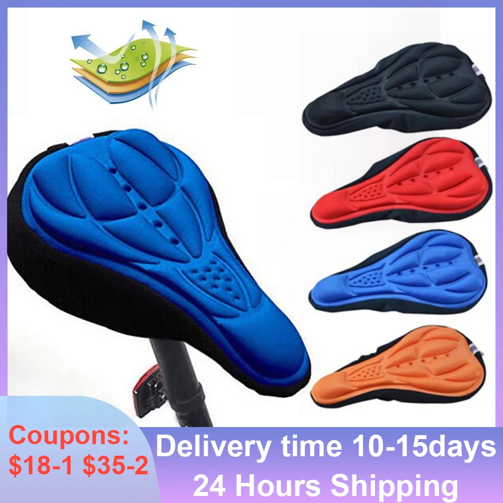 Bicycle Saddle Seat Pad Breathable Bicycle Seat Cushion Cover 3D Silicone Sponge Cushion Mountain Bike Seat Cover Cycling Saddle
Bicycle Saddle Seat Pad Breathable Bicycle Seat Cushion Cover 3D Silicone Sponge Cushion Mountain Bike Seat Cover Cycling Saddle