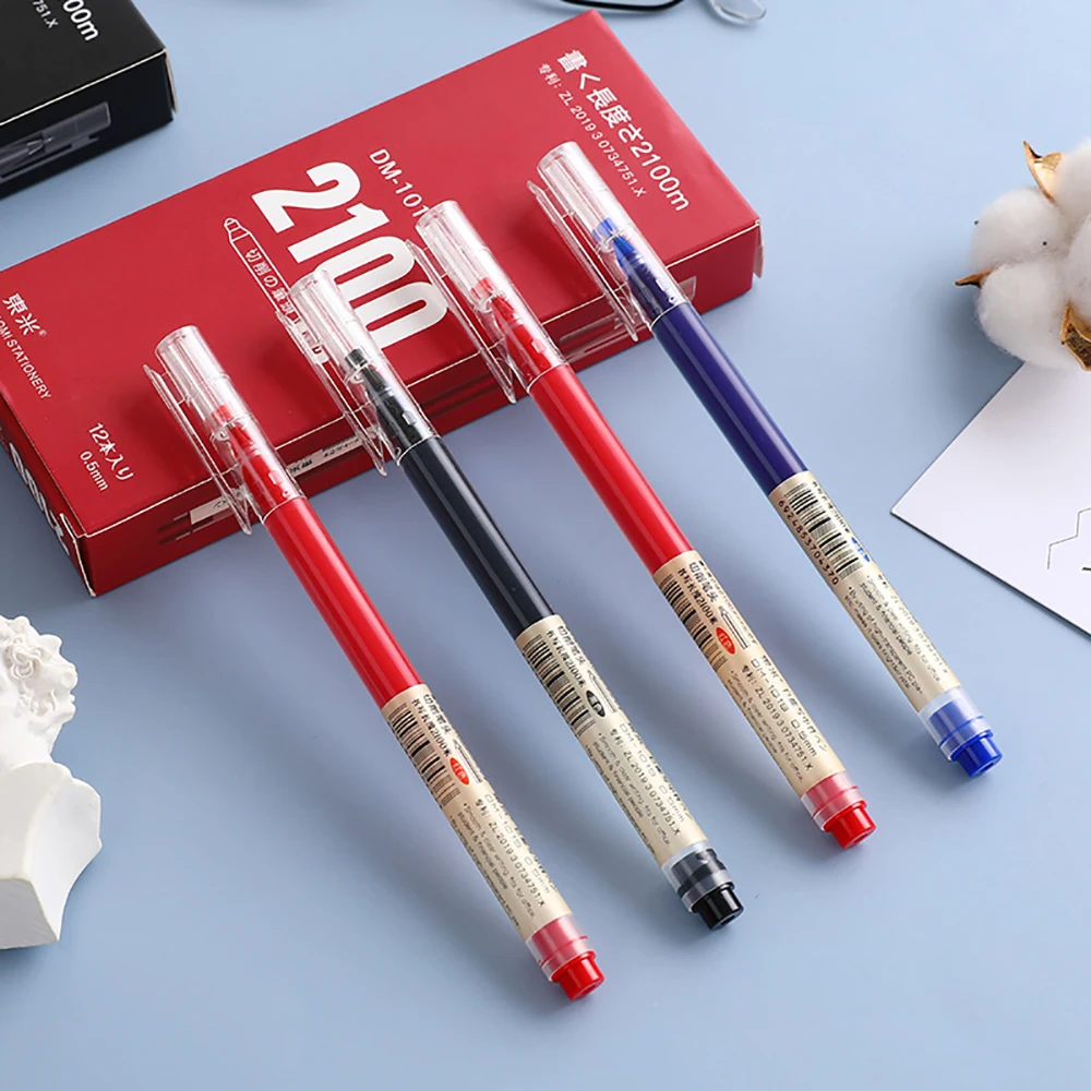 3Pcs Exam Signature Ballpoint Pen 0.5mm Black Blue Red Ink High Capacity Gel Pens for Writing School Office Stationery Supplies
3Pcs Exam Signature Ballpoint Pen 0.5mm Black Blue Red Ink High Capacity Gel Pens for Writing School Office Stationery Supplies
