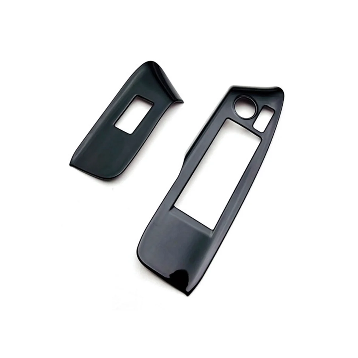

Car Glossy Black Window Glass Lift Button Trim Switch Cover Door Armrest Panel Sticker for Toyota Sienta 2023+