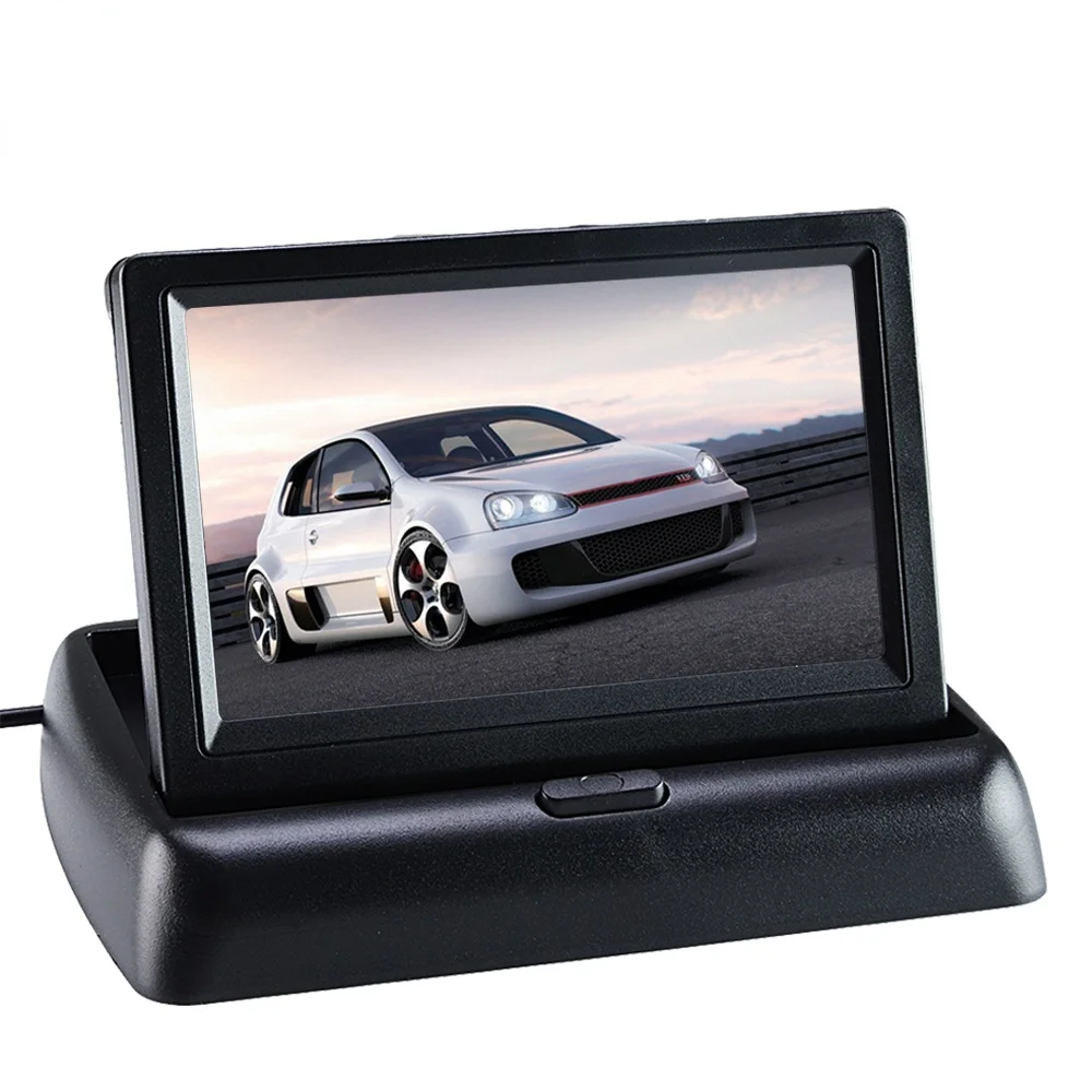 Car Monitor 4.3" Rear View Camera Display Foldable Color TFT LCD 4.3" HD Screen for Car Reversing
Car Monitor 4.3" Rear View Camera Display Foldable Color TFT LCD 4.3" HD Screen for Car Reversing