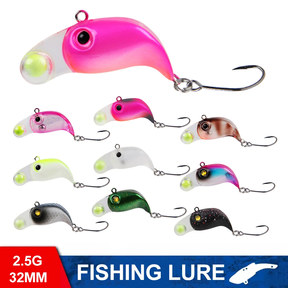 Fishing Lure 2.5g/25mm Mini VIB Micro Sinking Lure Crank Artificial Baits Crankbait Wobblers Bass Trout Area Fishing Lures
Fishing Lure 2.5g/25mm Mini VIB Micro Sinking Lure Crank Artificial Baits Crankbait Wobblers Bass Trout Area Fishing Lures