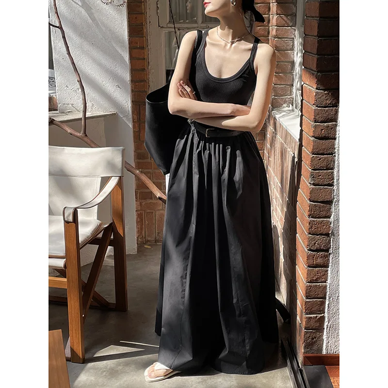 2023 summer new female slim splicing design long halter dress mini dress sexy summer dress for women for women zara woman
2023 summer new female slim splicing design long halter dress mini dress sexy summer dress for women for women zara woman