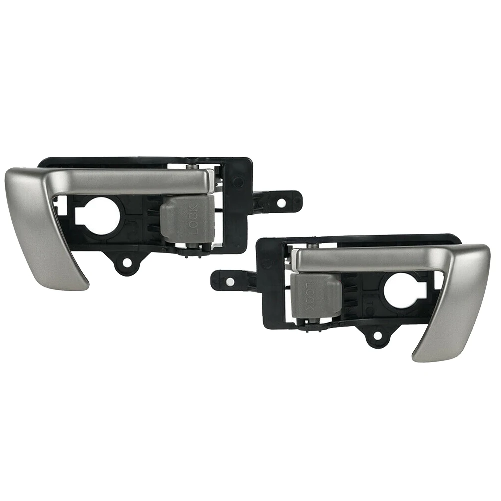 Left +Right Side Interior Inner Door Handle for 2007-2012 Hyundai Santa Fe with Gray Knob 82610-2B010 82620-2B010
Left +Right Side Interior Inner Door Handle for 2007-2012 Hyundai Santa Fe with Gray Knob 82610-2B010 82620-2B010