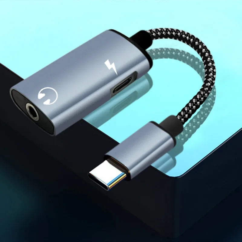 2023 New 2 IN 1 Type C To 3.5mm Earphone Jack AUX Audio DAC Adapter Type-C to Type-C PD Fast Charging Cable for USB C Phones
2023 New 2 IN 1 Type C To 3.5mm Earphone Jack AUX Audio DAC Adapter Type-C to Type-C PD Fast Charging Cable for USB C Phones
