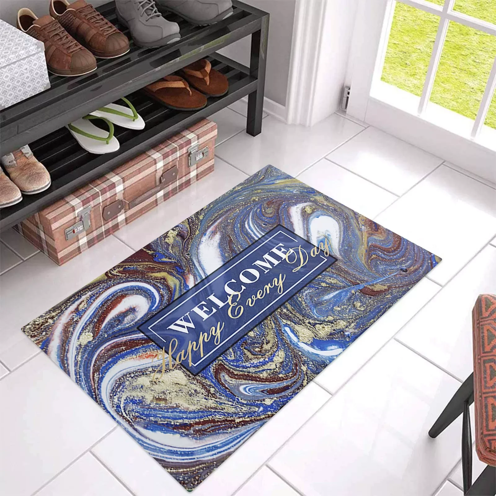 NEW IN Indoor Door Mat Anti-slip Oil Painting Door Mat Corridor Mat Entrance Front Door Mat Welcome Carpet Carpet Home Decoratio
NEW IN Indoor Door Mat Anti-slip Oil Painting Door Mat Corridor Mat Entrance Front Door Mat Welcome Carpet Carpet Home Decoratio