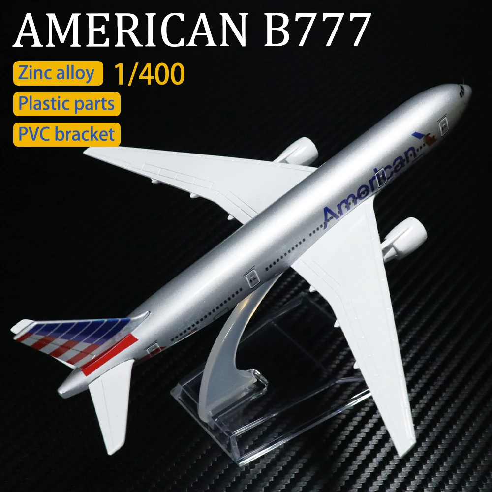 1:400 металлическая авиационная модель 16 см Американский Боинг 777 имитация из сплава копия модели самолета орнамент коллекционная игрушка по...
1:400 металлическая авиационная модель 16 см Американский Боинг 777 имитация из сплава копия модели самолета орнамент коллекционная игрушка по...