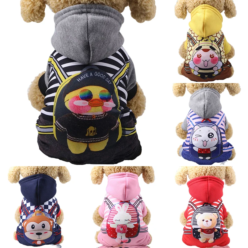 Cartoon Overalls For Dogs Clothes Winter Warm Pet Dog Jacket Coat Puppy Cute Buttons Jumpsuit Costume For Small Dogs Outfit Soft
Cartoon Overalls For Dogs Clothes Winter Warm Pet Dog Jacket Coat Puppy Cute Buttons Jumpsuit Costume For Small Dogs Outfit Soft