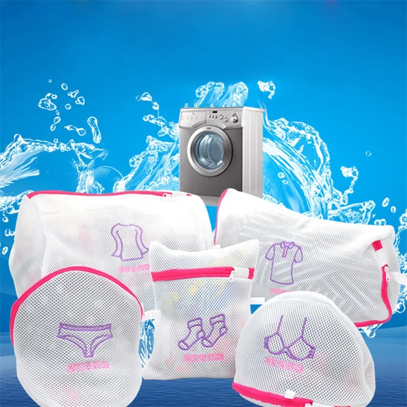 Zippered Mesh Laundry Wash Bags Foldable Delicates Lingerie Bra Socks Underwear Washing Machine Clothes Protection Net Baskets
Zippered Mesh Laundry Wash Bags Foldable Delicates Lingerie Bra Socks Underwear Washing Machine Clothes Protection Net Baskets