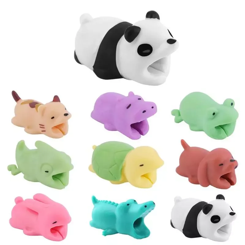 Original Cute Bite Cartoon Animal Cable Protector Cord Wire Protection Mini Cover Charging Cable Winder High Quality Protector
Original Cute Bite Cartoon Animal Cable Protector Cord Wire Protection Mini Cover Charging Cable Winder High Quality Protector