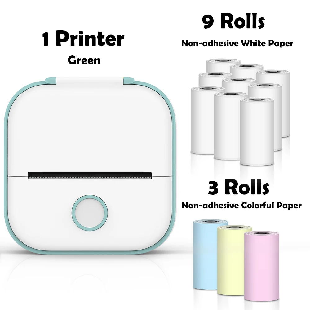 Phomemo T02 Portable Mini Wireless Thermal Pocket Printer Self-adhesive Stickers Use for DIY,Journal Sticker impresora portátil
Phomemo T02 Portable Mini Wireless Thermal Pocket Printer Self-adhesive Stickers Use for DIY,Journal Sticker impresora portátil