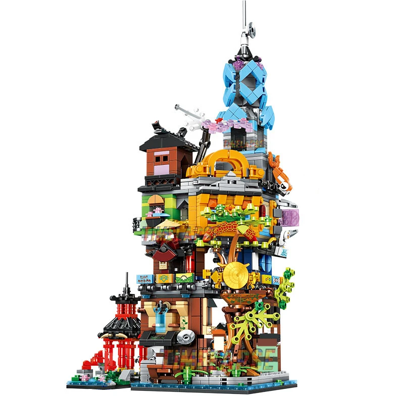 City Gardens Temple of Airjitzus House Village Season 15 Building Blocks Classic Model Sets Bricks Kids Kits
City Gardens Temple of Airjitzus House Village Season 15 Building Blocks Classic Model Sets Bricks Kids Kits