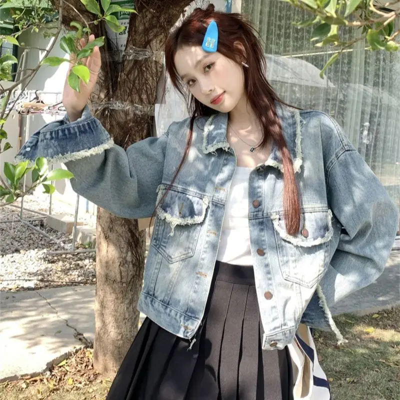 2023 New Denim Coat With Fur Edge Short Long Sleeve Loose Fashion Versatile Free Shipping
2023 New Denim Coat With Fur Edge Short Long Sleeve Loose Fashion Versatile Free Shipping