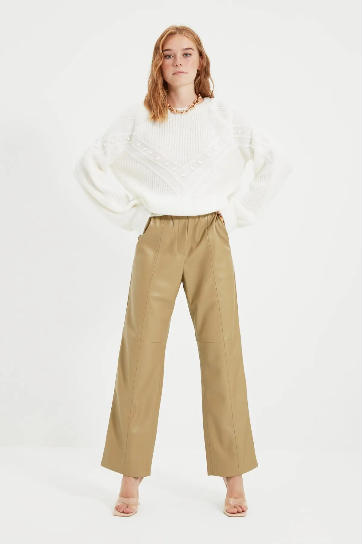 Trendyol Speckle Detailed Knitwear Sweater TWOAW22KZ0256