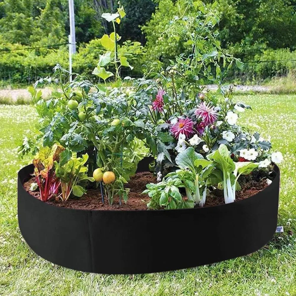 Garden Raised Planting Bed 50/100gallon Reusable Fabric Raised Garden Bags Portable Round Vegetable Planting Bag
Garden Raised Planting Bed 50/100gallon Reusable Fabric Raised Garden Bags Portable Round Vegetable Planting Bag
