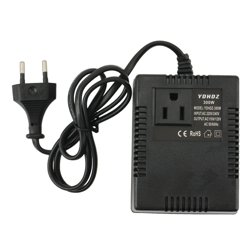 300W Voltage Converter 220V To 110V Transformer Step Down Transformer Voltage Converter Travel Adapter
300W Voltage Converter 220V To 110V Transformer Step Down Transformer Voltage Converter Travel Adapter