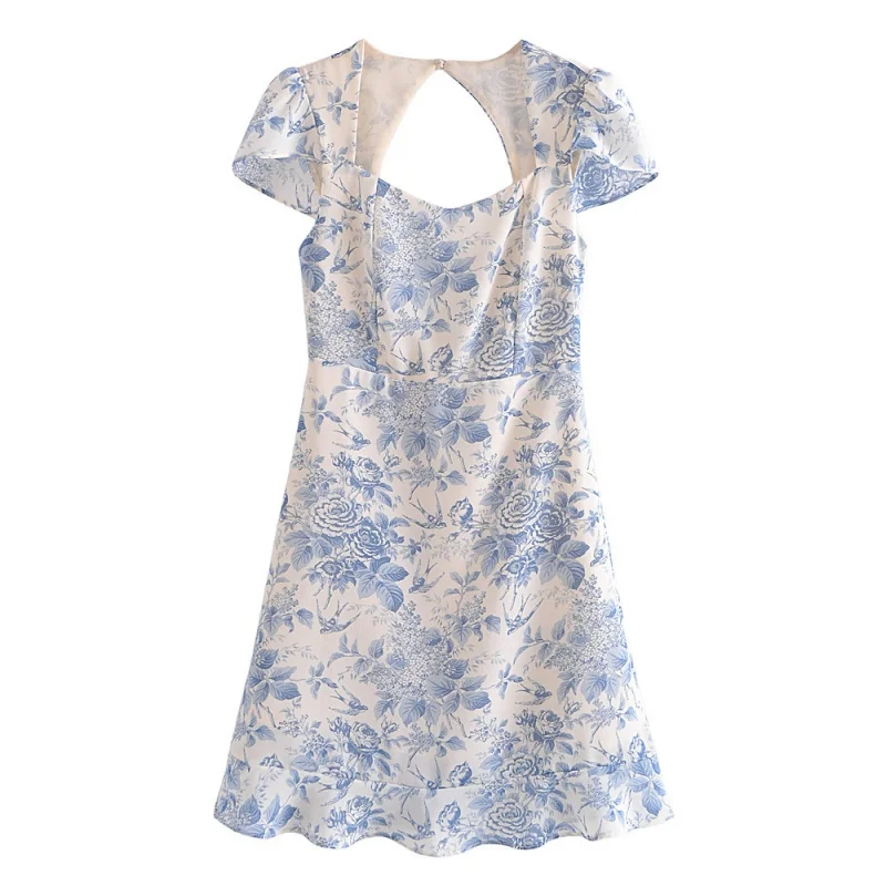 Sexy Hollow Out Floral Dress Cap Sleeve Party Dress Sheered Club Mini Summer Dress Women 2022
Sexy Hollow Out Floral Dress Cap Sleeve Party Dress Sheered Club Mini Summer Dress Women 2022