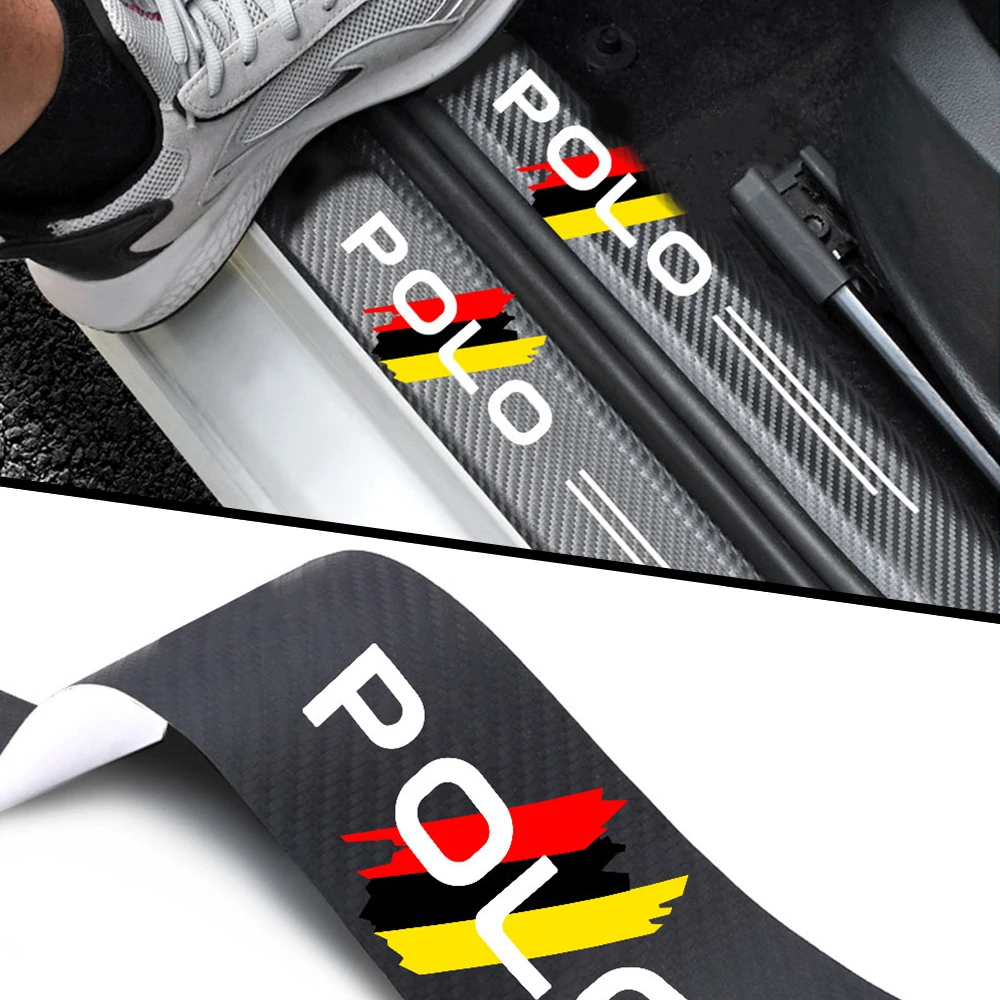 4pcs car accessories Door Sill Protector Stickers PU Leather Carbon Fiber For POLO 6r 9n sedan 2018 Stickers
4pcs car accessories Door Sill Protector Stickers PU Leather Carbon Fiber For POLO 6r 9n sedan 2018 Stickers