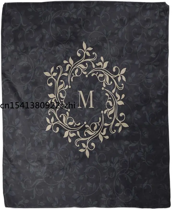 Flannel Throw Blanket Wedding Floral Monogram Classic for Pattern Premium Victorian Boutique Home Decorative Warm Cozy Blanket
Flannel Throw Blanket Wedding Floral Monogram Classic for Pattern Premium Victorian Boutique Home Decorative Warm Cozy Blanket