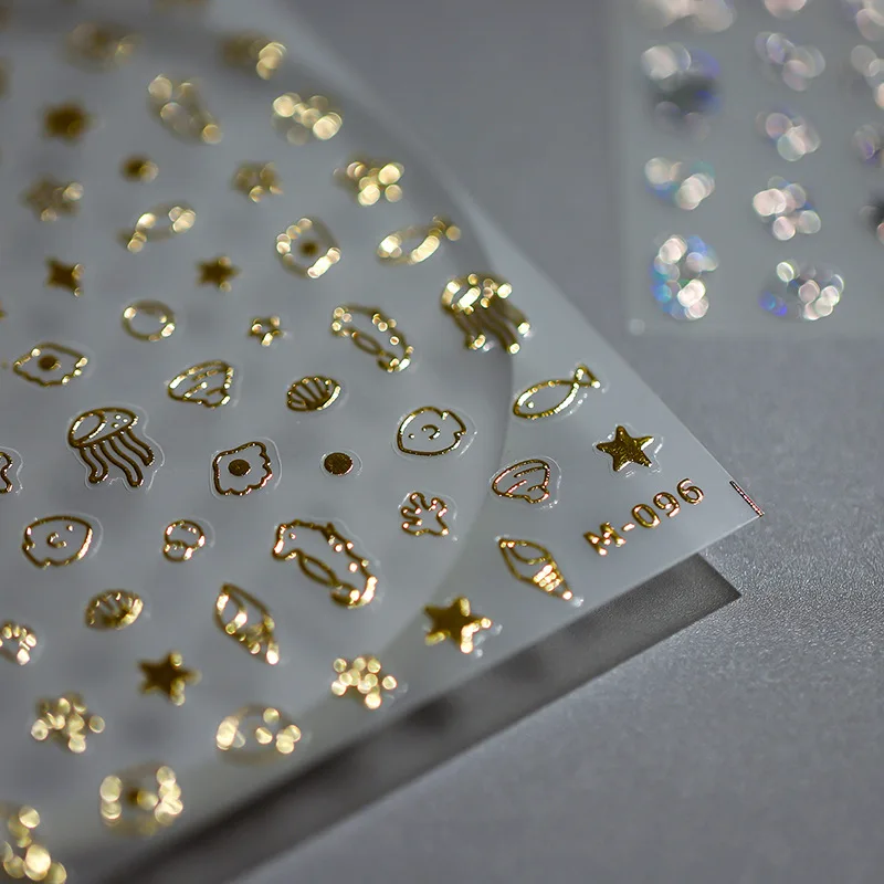 Acrylic Engraved Nail Sticker Shiny Holographi Ocean Animals Self-Adhesive Nail Transfer Sliders Wraps Manicures Foils Z0705
Acrylic Engraved Nail Sticker Shiny Holographi Ocean Animals Self-Adhesive Nail Transfer Sliders Wraps Manicures Foils Z0705