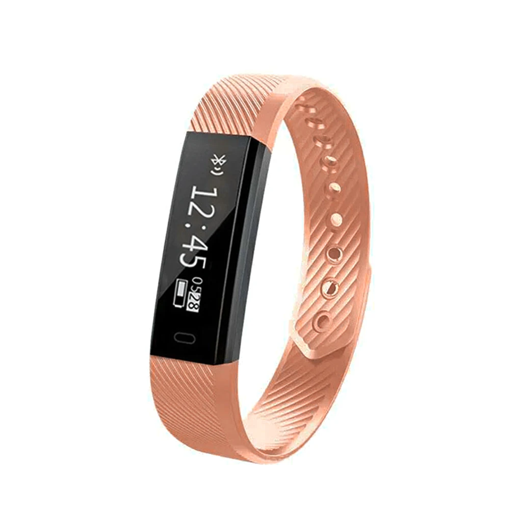 ID115 Smart Bracelet Fitness Tracker Step Counter Activity Monitor Alarm Clock Vibration Wristband
ID115 Smart Bracelet Fitness Tracker Step Counter Activity Monitor Alarm Clock Vibration Wristband