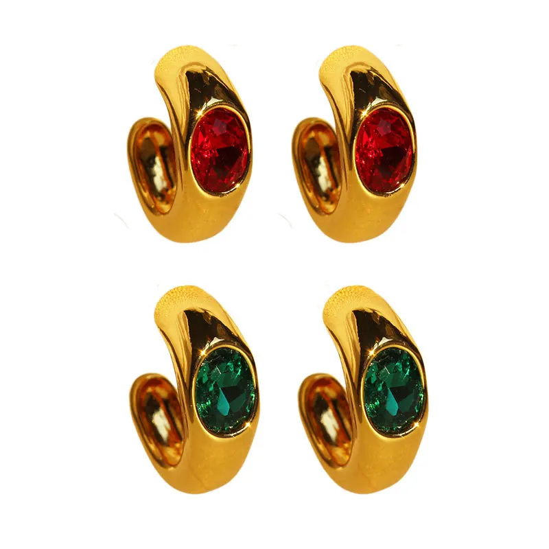 2022 New Brass Gold-plated Ins Fashion C-shaped Earrings Women's Light Luxury Micro-set Zircon Earrings Celebrity Jewelry Gifts
2022 New Brass Gold-plated Ins Fashion C-shaped Earrings Women's Light Luxury Micro-set Zircon Earrings Celebrity Jewelry Gifts