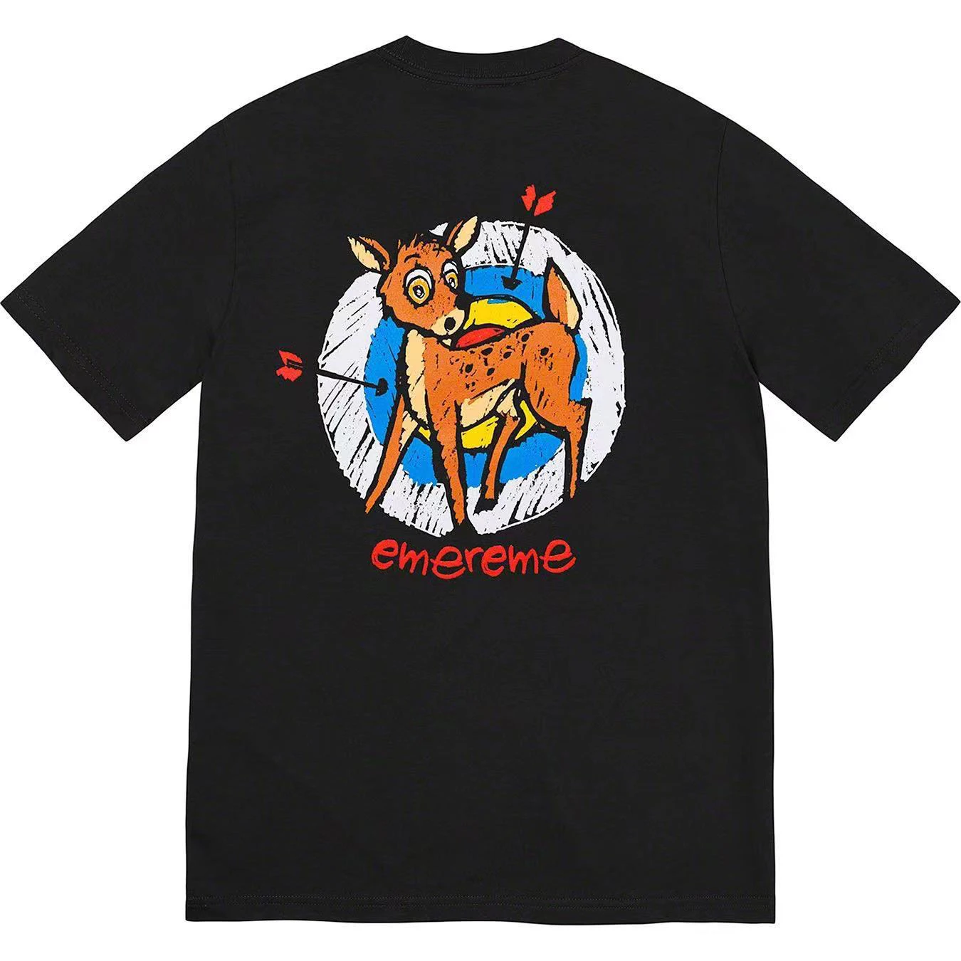 Casual Summer Tshirt Men's Deer Print Fashion T-shirt O-neck Loose Tee Tops Streetwear Skateboard HipHop Top EU Size
Casual Summer Tshirt Men's Deer Print Fashion T-shirt O-neck Loose Tee Tops Streetwear Skateboard HipHop Top EU Size