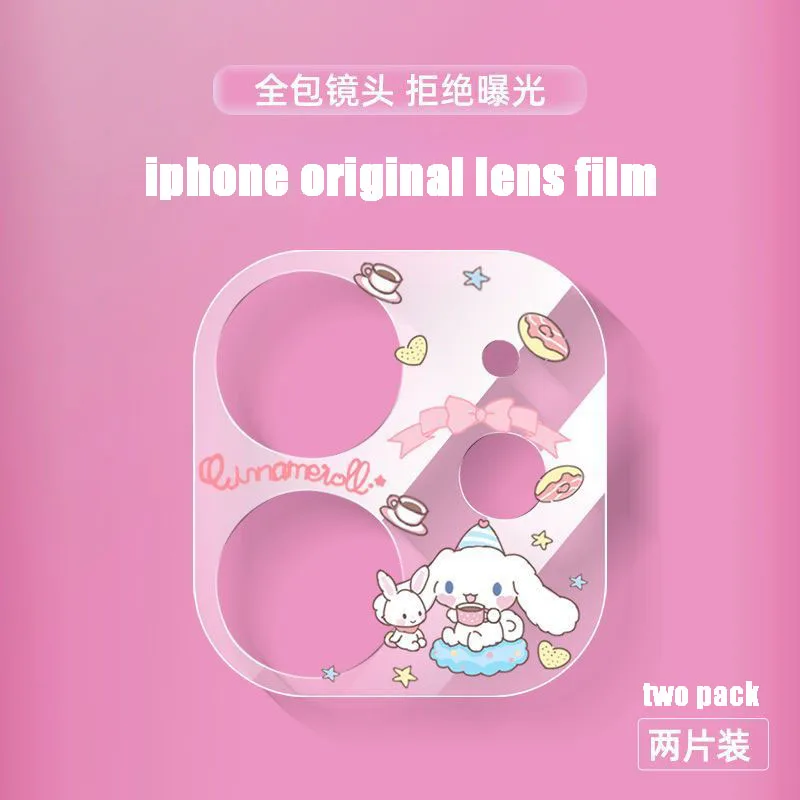 Sanrio аниме Cinnamonroll мультфильм объектив камеры протектор экрана для Iphone14 13 12Promax 12 13 Мини Закаленное стекло для камеры пленка
Sanrio аниме Cinnamonroll мультфильм объектив камеры протектор экрана для Iphone14 13 12Promax 12 13 Мини Закаленное стекло для камеры пленка