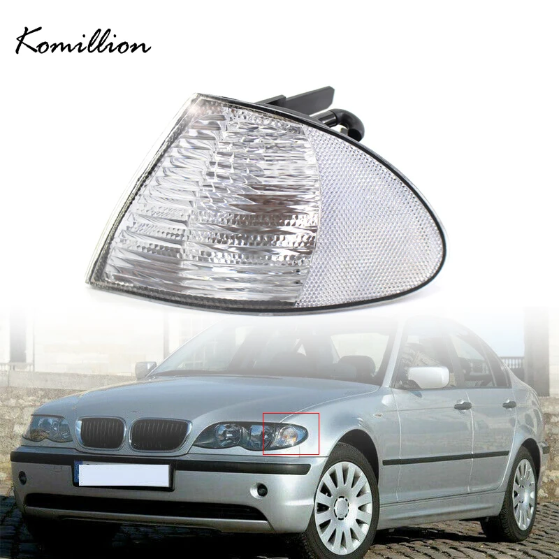 Car Side Corner Lamp Housing Turn Signal Light Clear Shell 63136902765 63136902766 for BMW 3 Series E46 Sedan 1999 2000 2001 
Car Side Corner Lamp Housing Turn Signal Light Clear Shell 63136902765 63136902766 for BMW 3 Series E46 Sedan 1999 2000 2001