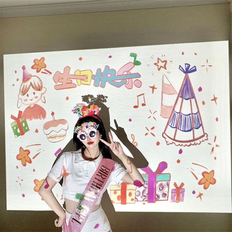 Проекционная лампа, фоновый проектор, Ночной свет, светильник, украшение для дня рождения, декор для спальни, реквизит для фотографий 
Проекционная лампа, фоновый проектор, Ночной свет, светильник, украшение для дня рождения, декор для спальни, реквизит для фотографий