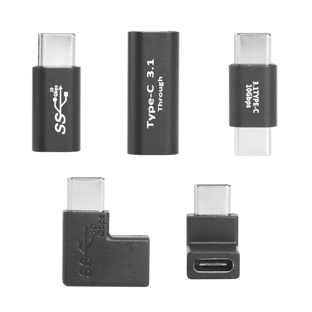 10Gbps 100W PD Type C to Type C Charging Adapter USB C to USB C Adapter Male Female Converter Connector Type-C Extension Cable
10Gbps 100W PD Type C to Type C Charging Adapter USB C to USB C Adapter Male Female Converter Connector Type-C Extension Cable