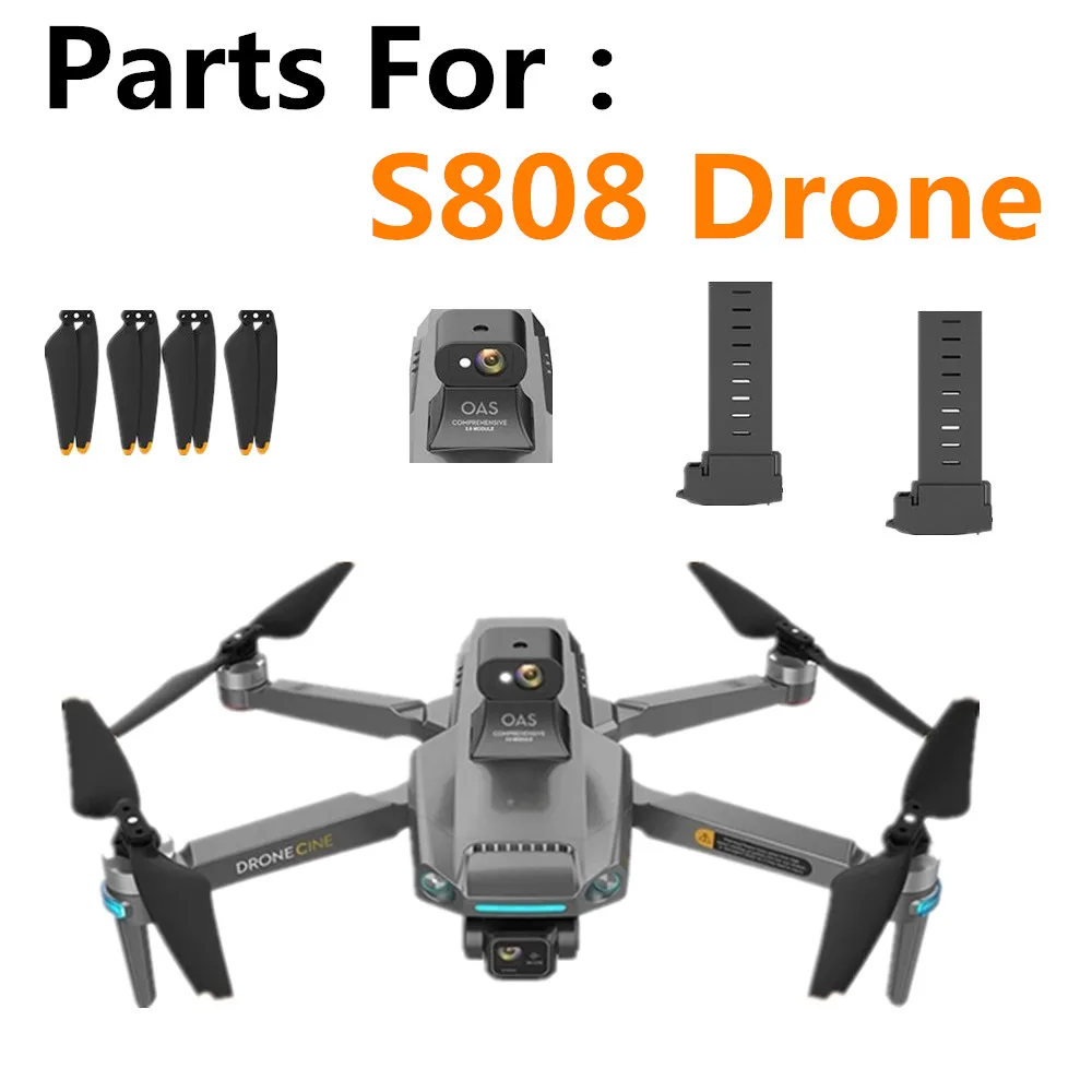 Drone Battery Accessories 7.4V 4500mAh /Propeller Blade /S808 Drone Original Spare Parts Flying 30 mins
Drone Battery Accessories 7.4V 4500mAh /Propeller Blade /S808 Drone Original Spare Parts Flying 30 mins