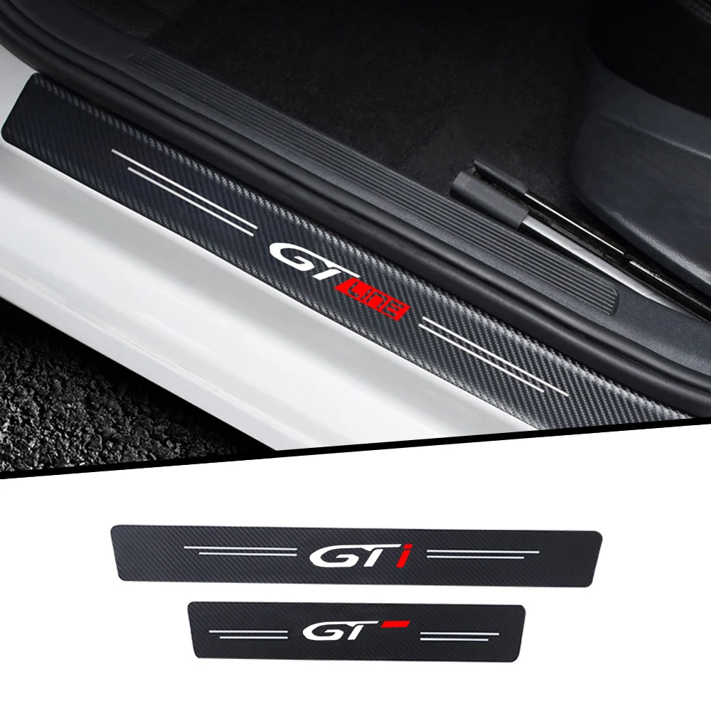 4pc Car Sticker Leather Fiber Sill Plate Door Carbon for Peugeot 508 5008 3008 208 2008 308 407 607 307 RCZ 308 206 4008 207 307
4pc Car Sticker Leather Fiber Sill Plate Door Carbon for Peugeot 508 5008 3008 208 2008 308 407 607 307 RCZ 308 206 4008 207 307