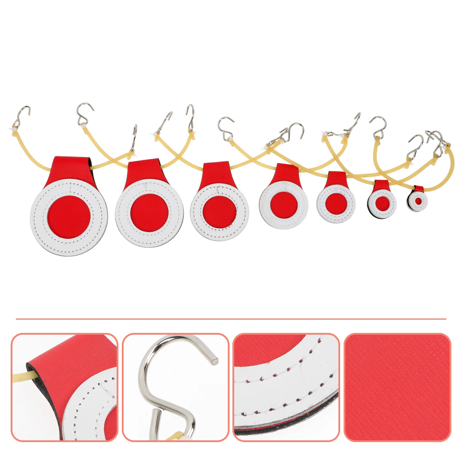 7Pcs Targets Hanging Targets Super Fiber Targets Multi-purpose Slingshot Targets for Outdoor Training Shooting
7Pcs Targets Hanging Targets Super Fiber Targets Multi-purpose Slingshot Targets for Outdoor Training Shooting
