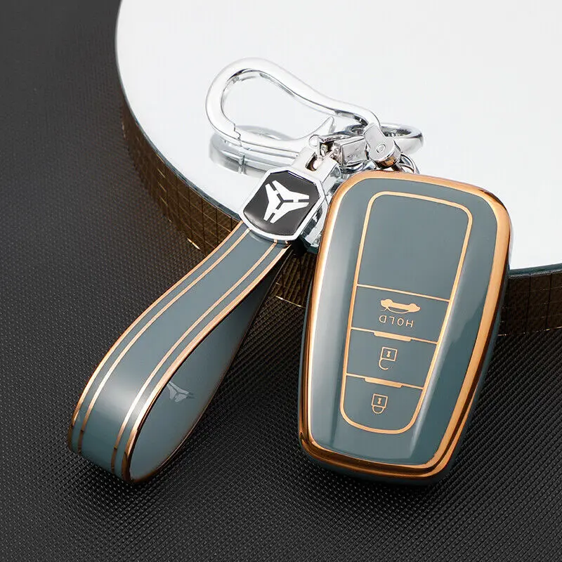 3 Button Car Key Case Cover TPU Smart Key Shell Fob For Toyota RAV4 86 C-HR Prius Corolla CCamry Car Accessories
3 Button Car Key Case Cover TPU Smart Key Shell Fob For Toyota RAV4 86 C-HR Prius Corolla CCamry Car Accessories