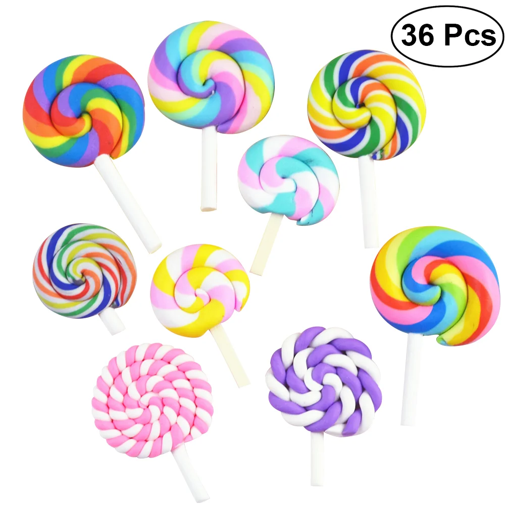 Lollipop Candy Charms Clay Flatback Resin Beads Lollipops Charm Embellishments Nail Diy Decorations Polymer Crafts Making
Lollipop Candy Charms Clay Flatback Resin Beads Lollipops Charm Embellishments Nail Diy Decorations Polymer Crafts Making