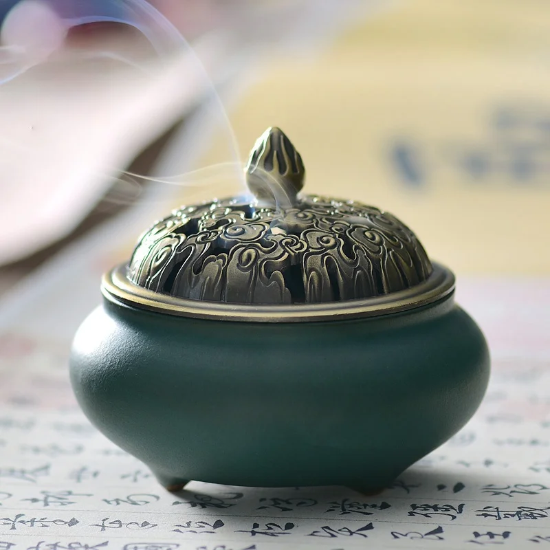 Smoke Fountain Incense Burner Sandalwood Agarwood Handmade Ceramic Incense Burner Aroma Diffuser Incensario Home Decor 50
Smoke Fountain Incense Burner Sandalwood Agarwood Handmade Ceramic Incense Burner Aroma Diffuser Incensario Home Decor 50