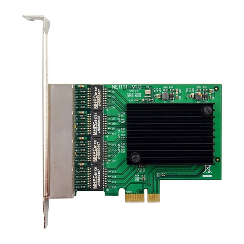 3x Pci-E X1 гигабитная сетевая карта Pci-Express 4 порта Ethernet Сетевая карта Rtl8111f Ethernet Lan Карта
3x Pci-E X1 гигабитная сетевая карта Pci-Express 4 порта Ethernet Сетевая карта Rtl8111f Ethernet Lan Карта
