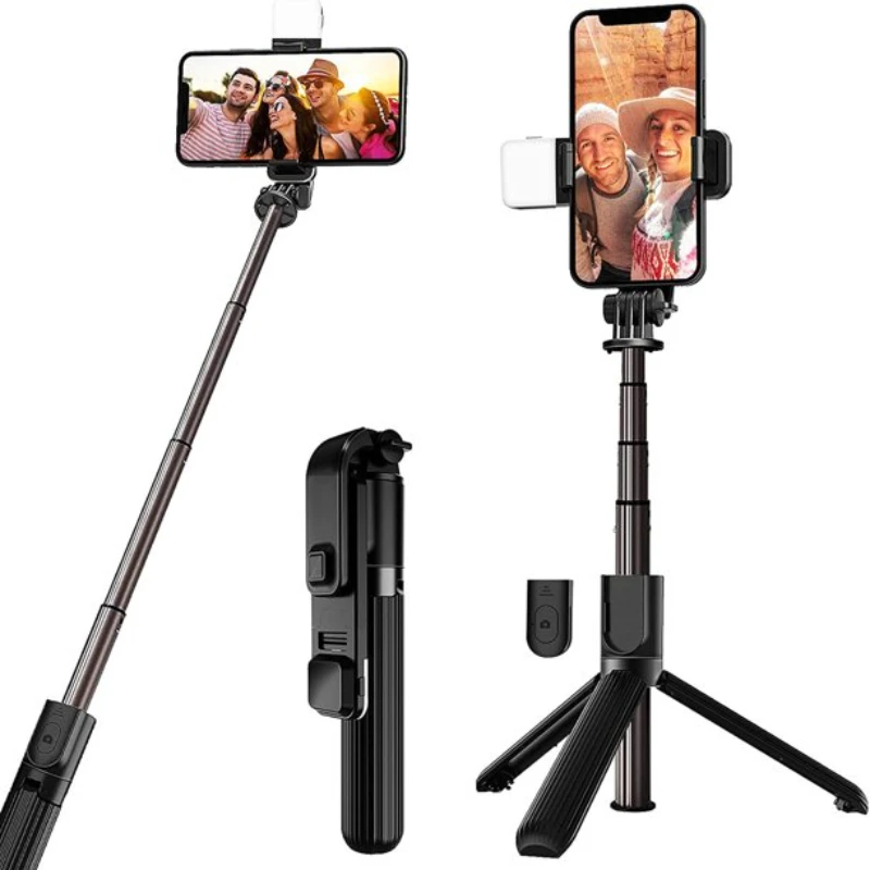 U-Stream Selfie Stick Tripod 51" Extendable Cell Phone Tripod with Bluetooth Remote Phone Stand for iPhone & Android Phone
U-Stream Selfie Stick Tripod 51" Extendable Cell Phone Tripod with Bluetooth Remote Phone Stand for iPhone & Android Phone