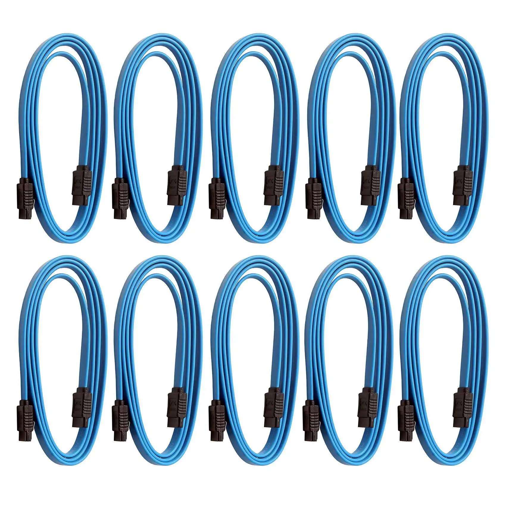 10 Pcs SATA Cable SATAIII 6Gbps Double Head with Buckle Fixed Straight Optical Drive Hard Disk Serial Cable 1M
10 Pcs SATA Cable SATAIII 6Gbps Double Head with Buckle Fixed Straight Optical Drive Hard Disk Serial Cable 1M