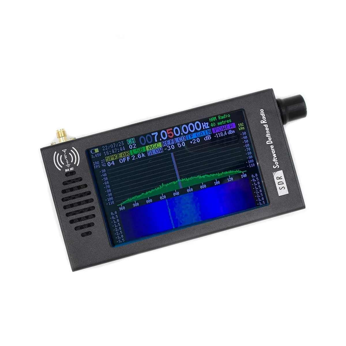Portable SDR Digital Demodulation Radio FM/AM/MW/SW/AIR-Band DSP Receiver Shortwave FM SDR Radio Receiver
Portable SDR Digital Demodulation Radio FM/AM/MW/SW/AIR-Band DSP Receiver Shortwave FM SDR Radio Receiver