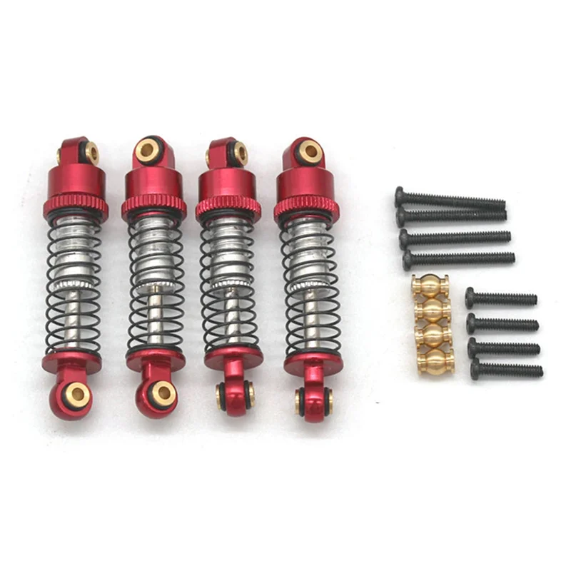 Metal Shock Absorbers Oil Dampers for FMS FCX24 1/24 RC Crawler Car Upgrades Parts Accessories Red
Metal Shock Absorbers Oil Dampers for FMS FCX24 1/24 RC Crawler Car Upgrades Parts Accessories Red