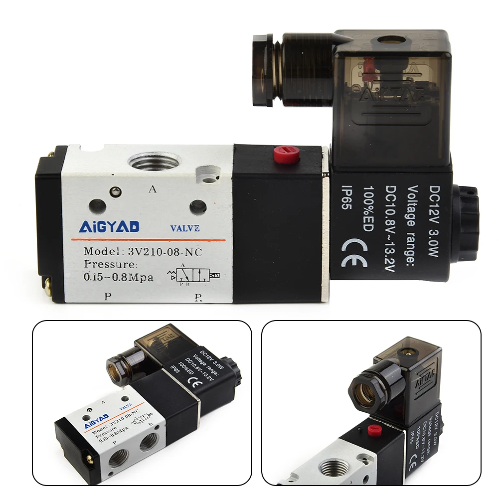 Practical Durable High quality New Solenoid Valve 0.15-0.8MPa 1/4 PT Air Pneumatic 1PC 2 Position DC 12V G 1/4
Practical Durable High quality New Solenoid Valve 0.15-0.8MPa 1/4 PT Air Pneumatic 1PC 2 Position DC 12V G 1/4