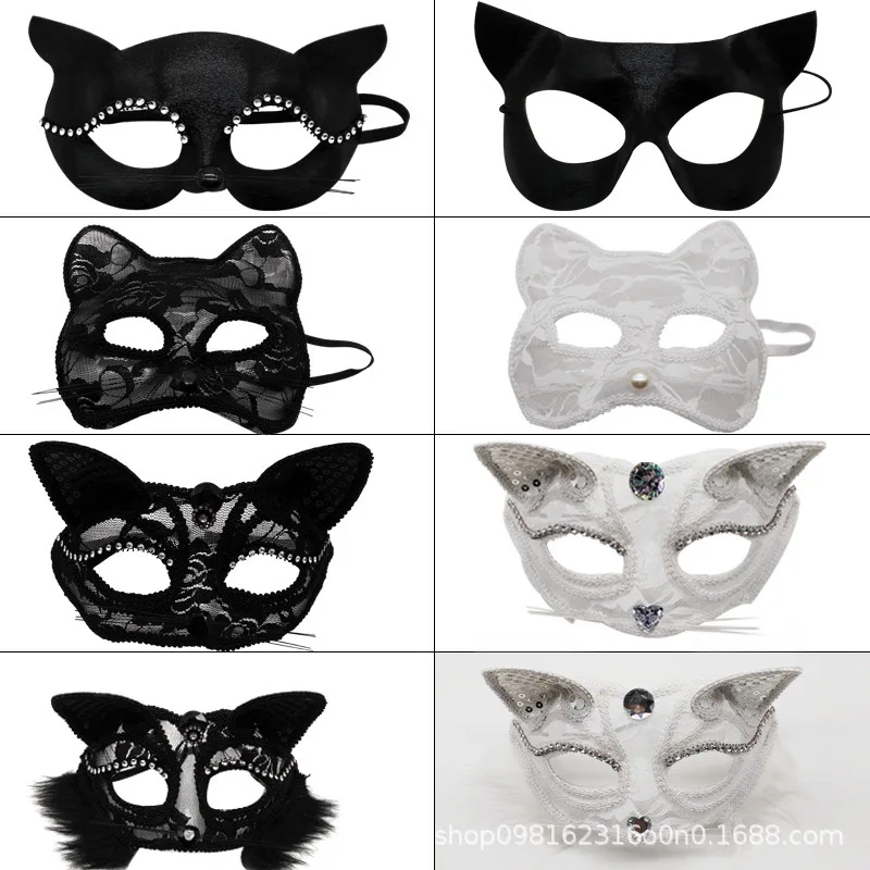 Cosplay Sexy Fox Mask Lace Erotic Eye Mask Animal Half Face Mask Lace Cat Mask Masquerade Ball Fancy Masks Halloween Party Acces 
Cosplay Sexy Fox Mask Lace Erotic Eye Mask Animal Half Face Mask Lace Cat Mask Masquerade Ball Fancy Masks Halloween Party Acces