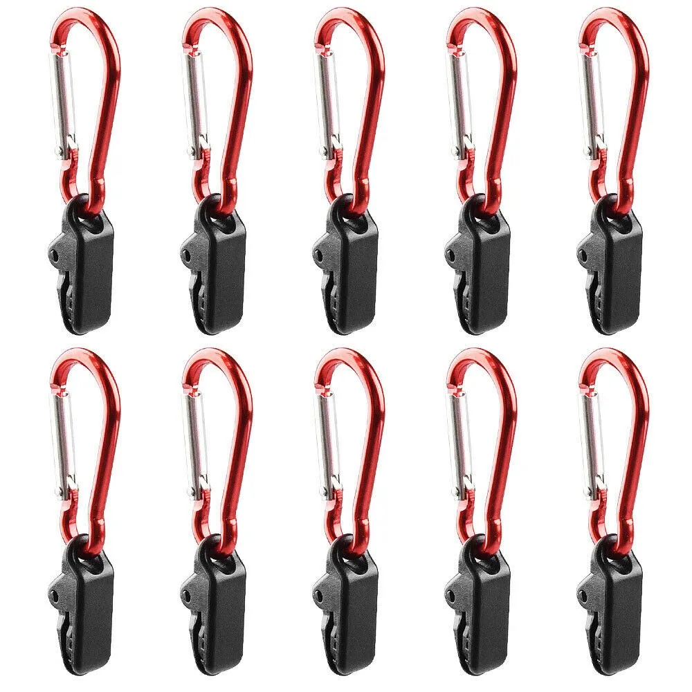 10pcs Awning Clips Snaps Hangers Camping Tent Tighten Lock Clamp With Carabiner Utdoor Tent Clip Alligator Clip Quick Hang
10pcs Awning Clips Snaps Hangers Camping Tent Tighten Lock Clamp With Carabiner Utdoor Tent Clip Alligator Clip Quick Hang
