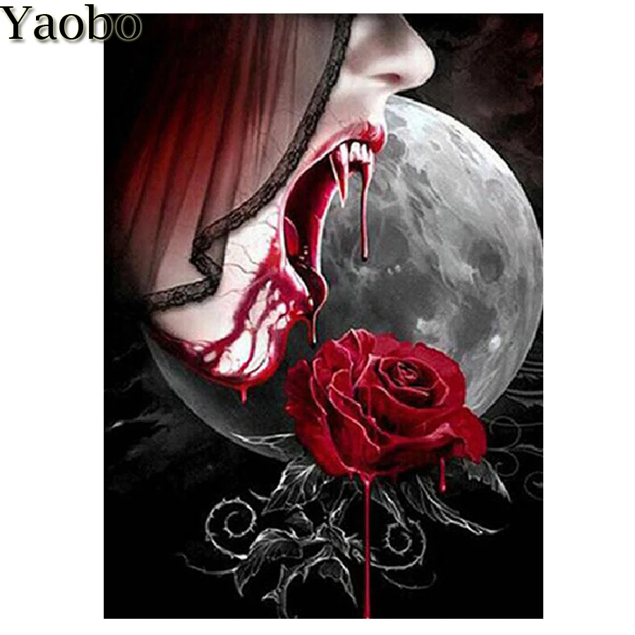 5D DIY алмазная живопись вампир женщина Роза Стразы полностью круглая Алмазная вышивка мозаика украшение интерьера подарок
5D DIY алмазная живопись вампир женщина Роза Стразы полностью круглая Алмазная вышивка мозаика украшение интерьера подарок