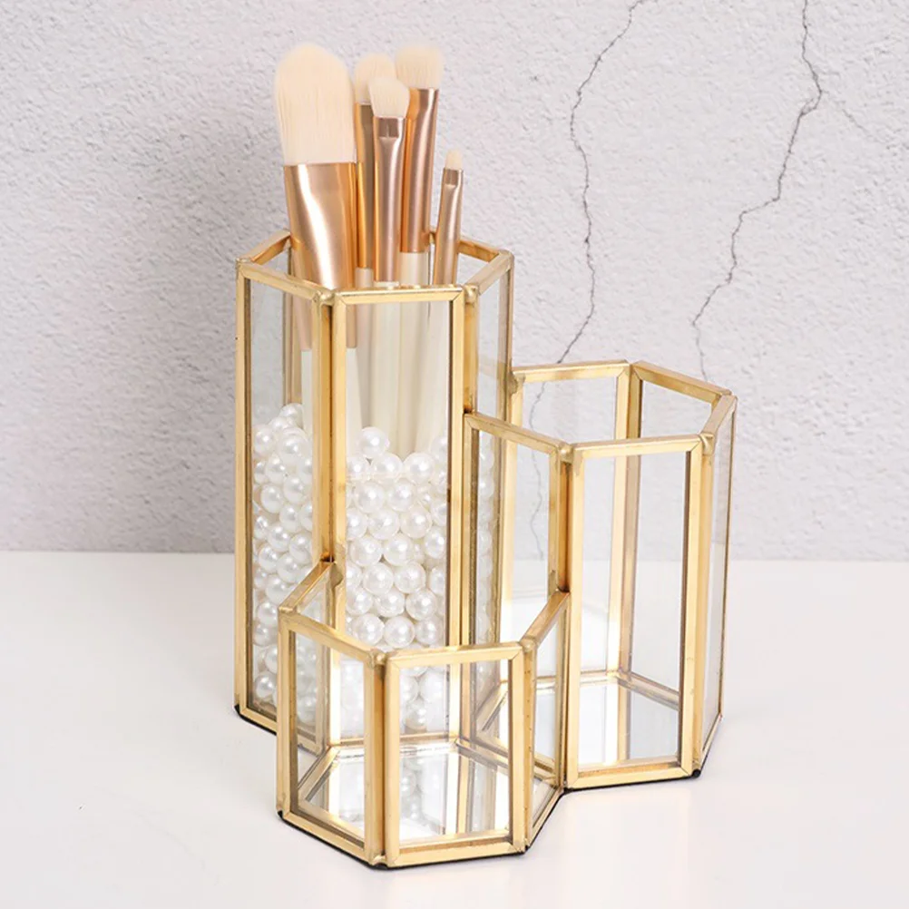 Brush Holder Makeup Container Household Bucket Brushes Supplies Glass Organizer Holders Pen Decor
Brush Holder Makeup Container Household Bucket Brushes Supplies Glass Organizer Holders Pen Decor
